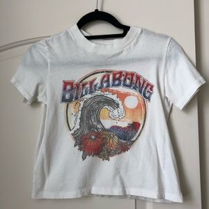 Billabong wave crop top